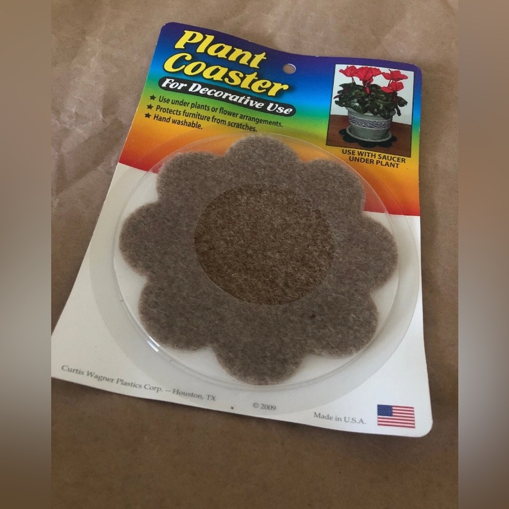 Flower Plant Coaster